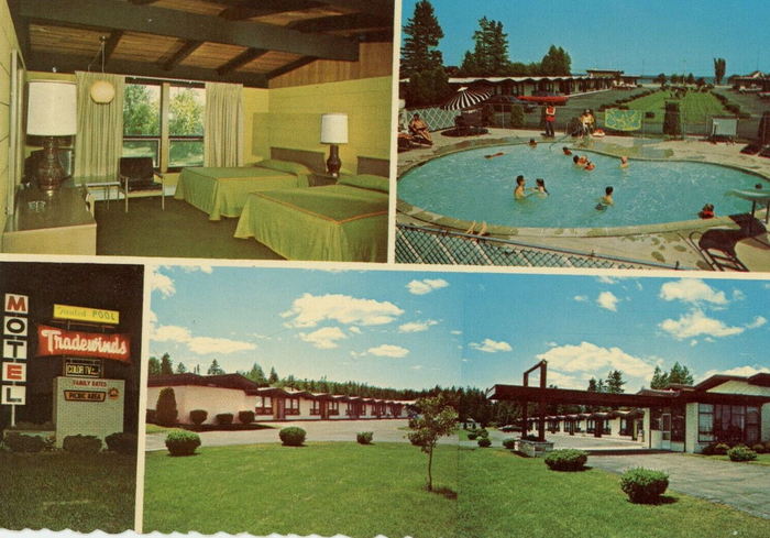 Tradewinds Motel - Postcard And Promos (newer photo)